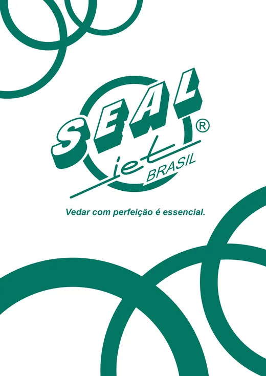 Capa do catálogo Seal Jet Brasil